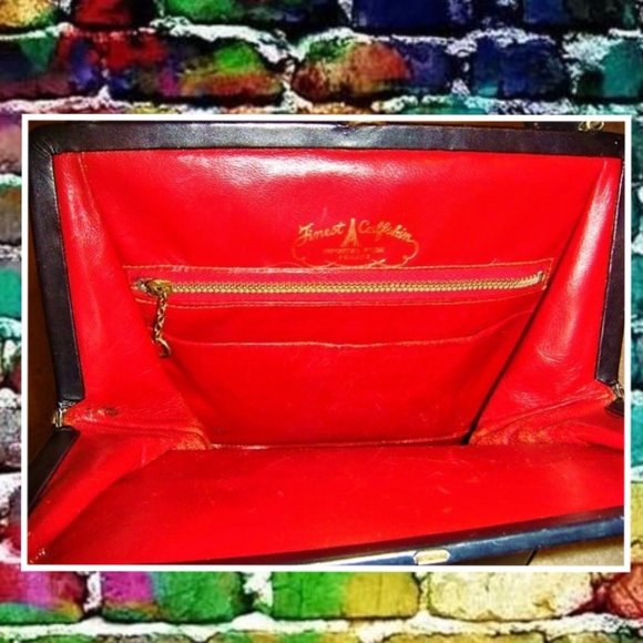 Vintage Calfskin Purse Imported From France - Picture 3 of 5